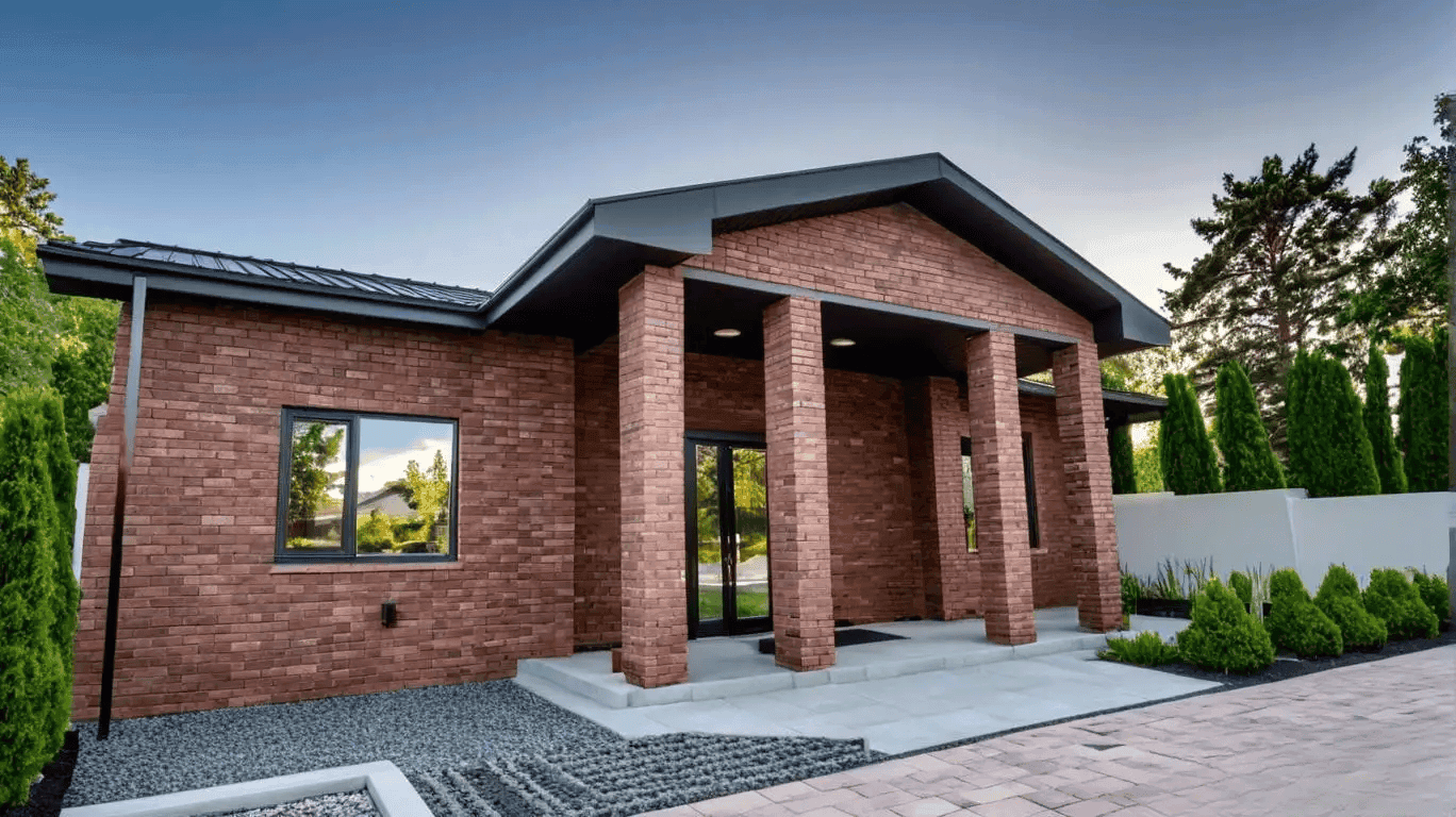 Газобетон+кирпич, 79,80 м² в Благовещенске