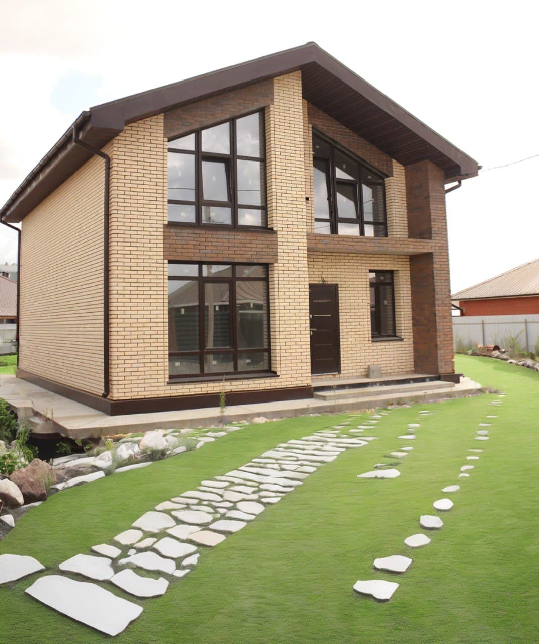 Газобетон+кирпич, 133,48 м² в Благовещенске